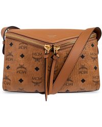 MCM - Shoulder Bag With `Visetos` Print - Lyst