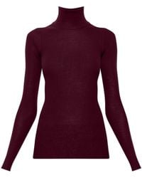Jil Sander - Fitted Wool Turtleneck - Lyst