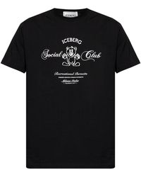 Iceberg - T-Shirt With Print - Lyst