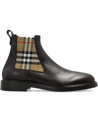 Burberry - 'Pembroke' Ankle Boots - Lyst
