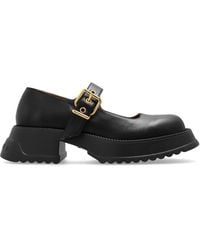 Marni - Leather Platform Loafers - Lyst
