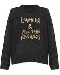 Zadig & Voltaire - Wool Sweater Malta We Feeling - Lyst