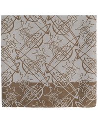 Vivienne Westwood - Scarf With Monogram - Lyst