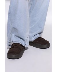 Moon Boot - Suede Shoes "Mb Park Icon Suede" - Lyst