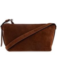 Moschino - Suede Shoulder Bag - Lyst