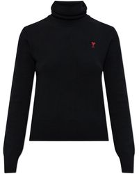 Ami Paris - Wool Jacket - Lyst
