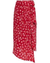 Isabel Marant - Silk Skirt 'Faniry' - Lyst