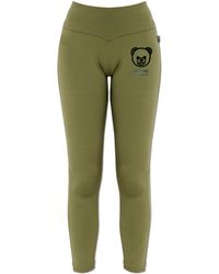 Moschino - Leggings With Raised Logo - Lyst