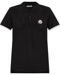 Moncler - Polo With Logo - Lyst