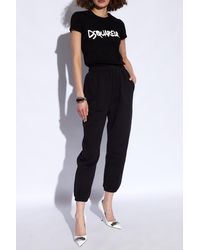 DSquared² - Sweatpants With Logo, - Lyst