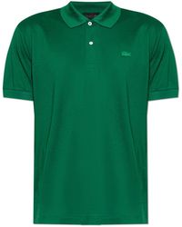 LACOSTE RUNWAY - Silk Polo - Lyst