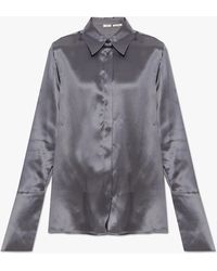 BITE STUDIOS Silk Shirt - Grey