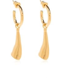 Chloé - 'blooma' Brass Earrings, - Lyst