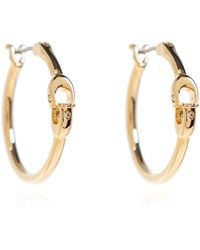 COACH - Brass Earrings - Lyst