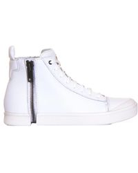 diesel white high tops