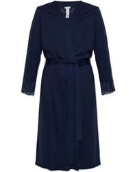 Hanro - 'Azelia' Dressing Gown - Lyst
