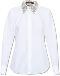 Gucci - Shirt With Detachable Collar - Lyst