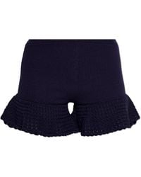 Self-Portrait - High-Waisted Shorts - Lyst