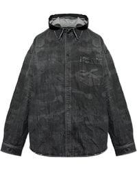 Balenciaga - Denim Jacket With 'Vintage' Effect - Lyst