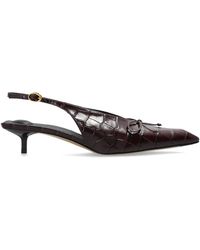 Jacquemus - 'Cubisto' Leather Heeled Shoes - Lyst