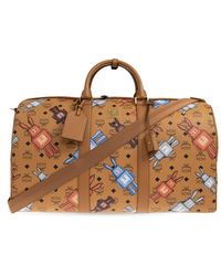 MCM - Carry-On Bag With Print - Lyst