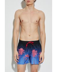 Moschino - Printed Swim Shorts - Lyst