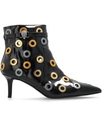 Kurt Geiger - Leather Heeled Ankle Boots "Kensington" - Lyst