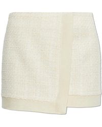 Balmain - Tweed Skirt With Lurex Thread - Lyst