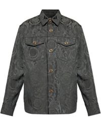 Versace - Jacquard Jacket With 'Barocco' Pattern - Lyst