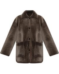 Arma - Reversible Shearling Coat 'Nicola' - Lyst