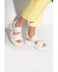 Chloé - ‘Lilli’ Platform Sandals - Lyst