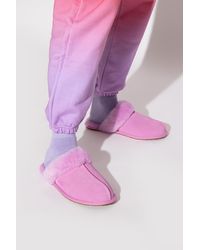 purple ugg scuffette slippers