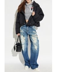 DSquared² - Puffer Jacket With Logo - Lyst