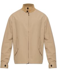 Emporio Armani - Jacket With A Stand-Up Collar - Lyst