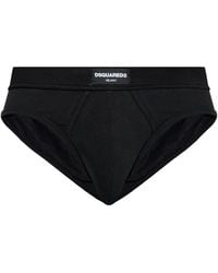 DSquared² - Briefs With Logo - Lyst