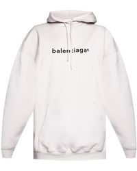 balenciaga hoodie womens grey