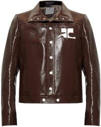 Courreges - Jacket With Logo - Lyst