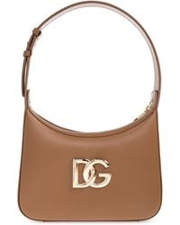 Dolce & Gabbana - Leather Shoulder Bag '3.5' - Lyst