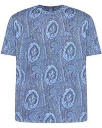 Etro - T-Shirt With A Pattern - Lyst