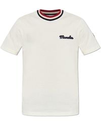 Moncler - T-Shirt With Logo - Lyst