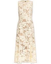 Self-Portrait - Sleeveless Lace Dress - Lyst