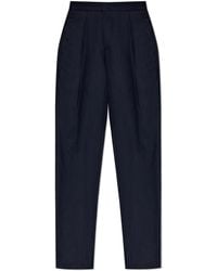 Giorgio Armani - Herringbone Pattern Trousers - Lyst