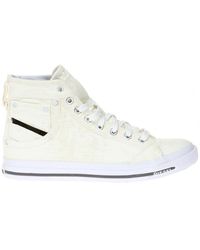 diesel white high tops