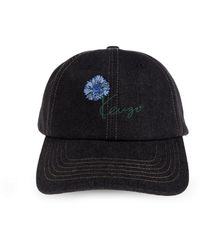 KENZO - Denim Baseball Cap - Lyst
