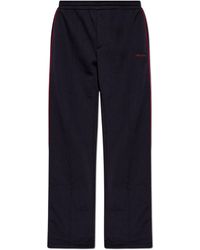 McQueen - Sweatpants With Leg Seam Detailing - Lyst