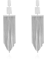Isabel Marant - Brass Earrings 'Fringe' - Lyst