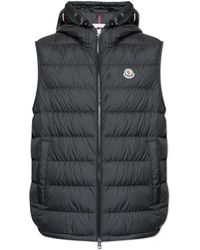 Moncler - Quilted Vest With Hood 'Marseillan' - Lyst