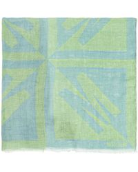 Moschino - Scarf With Logo - Lyst
