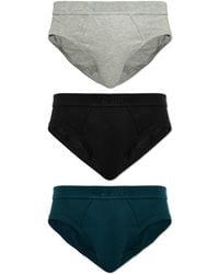 Moschino - Three-Pack Briefs With Logo - Lyst