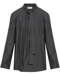 Lemaire - Top With Decorative Tie - Lyst